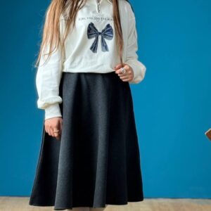 بلوز و دامن پاپیون